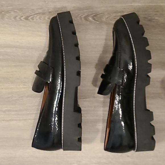 ๐ค Franco Sarto Bazel Platform Lug Soleโ Loafers Size 13 Euc - Picture 10 of 14